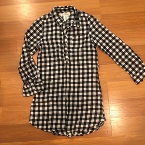 Girls plaid dress